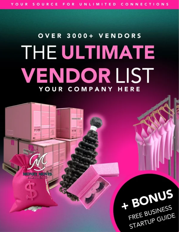 The Ultimate Vendors List